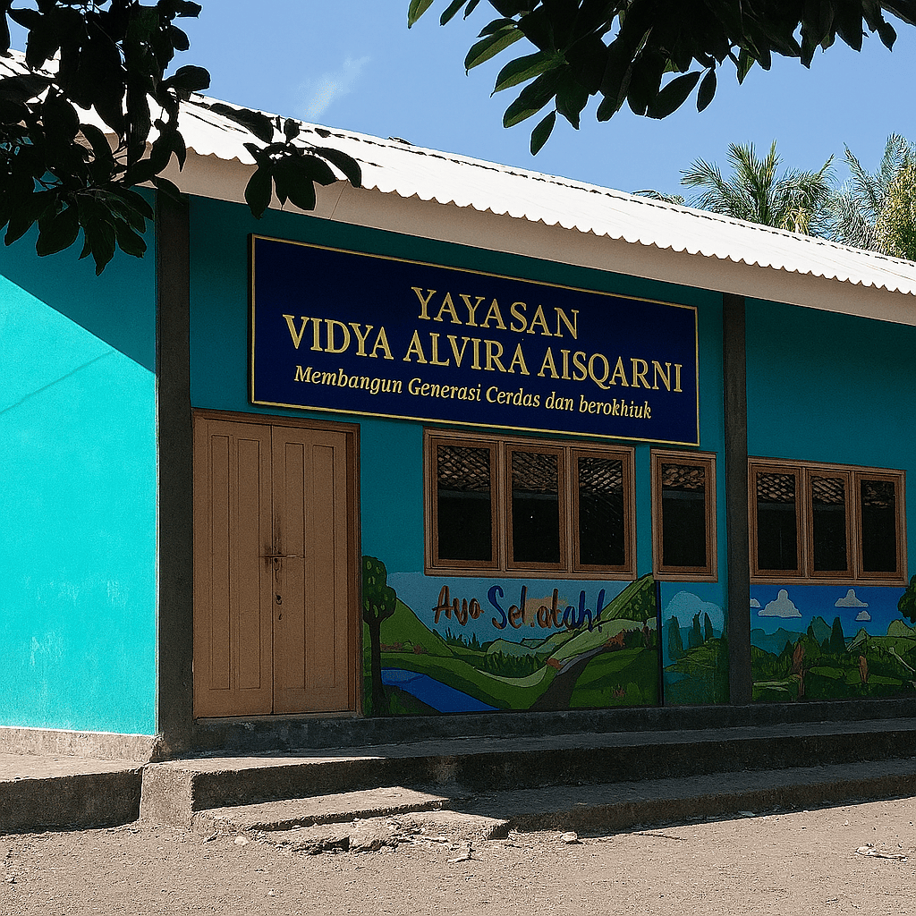 gambar tampak depan kantor yayasan